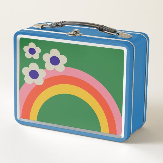 Retro Rainbow Lunchbox (Voorkant)