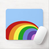 Retro Rainbow Mousepad Muismat (Met muis)