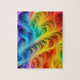 Retro Rainbow Puzzel