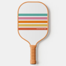 Retro Rainbow Stripes Gepersonaliseerde tekst