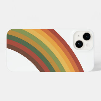 Retro Rainbow Stripes iPhone 14 Hoesje