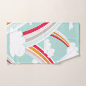 RETRO RAINBOWS BAD HANDDOEK (Handdoek)