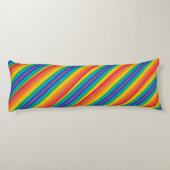 Retro Rainbows Body Pillow Lichaamskussen (Achterkant)