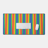 Retro Rainbows Desk Mat (Keyboard & Muis)