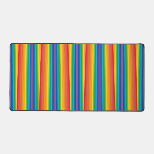 Retro Rainbows Desk Mat (Voorkant)