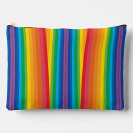 Retro Rainbows Grote Pouch Etui