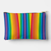 Retro Rainbows Kleine Pouch Etui (Achterkant)