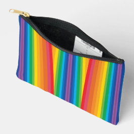 Retro Rainbows Kleine Pouch Etui