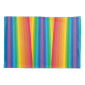 Retro Rainbows-Kussenslopen (2 maten) Kussensloop (Achterkant-Links)