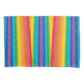 Retro Rainbows-Kussenslopen (2 maten) Kussensloop (Voorkant-Links)