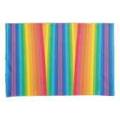 Retro Rainbows-Kussenslopen (2 maten) Kussensloop (Voorkant-Rechts)