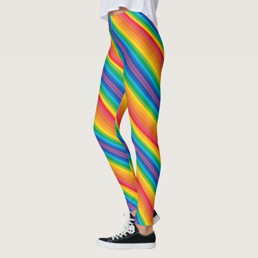 Retro Rainbows-Leggings Leggings (Links)