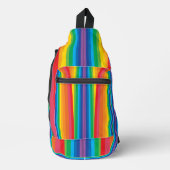 Retro Rainbows Sling Bag (Voorkant)
