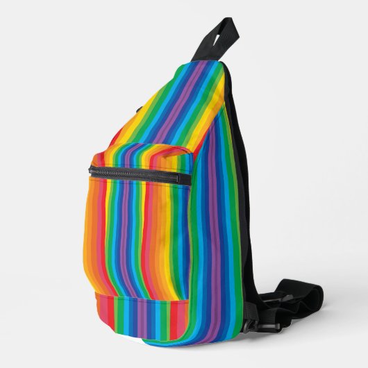 Retro Rainbows Sling Bag (Rechterhoek)