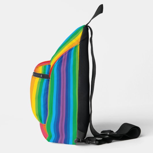 Retro Rainbows Sling Bag (Rechts)