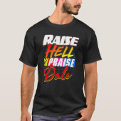 Retro Raise Hell Phoogteblad Dale T-shirt (Voorkant)