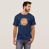 Retro Raket 2026 T-shirt (Voorkant volledig)