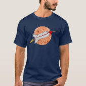 Retro Raket 2026 T-shirt (Voorkant)