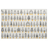 retro - raketten mono stof (Fat Quarter)