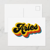 Retro  Ram Briefkaart (Voorkant / Achterkant)