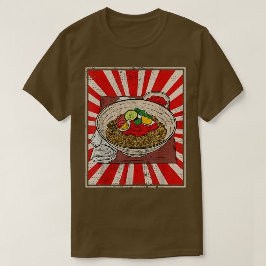Retro Ramen T-shirt (Design voorkant)