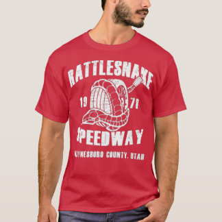 Retro Rattlesnake 1978 Speedway  T-shirt