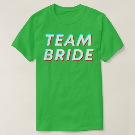 Retro Rave Festival Team Bride Bachelorette Bach B T-shirt (Design voorkant)