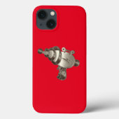 Retro Ray Pistool Case-Mate iPhone Case (Achterkant)