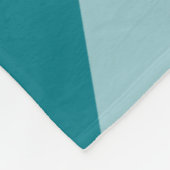 Retro Rays wit transparant + uw idee Fleece Deken (Hoek)
