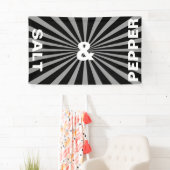 Retro Rays witte transp. + uw ruggengraat en ideeë Spandoek (Insitu)