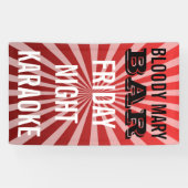 Retro Rays witte transp. + uw ruggengraat en ideeë Spandoek (Horizontaal)