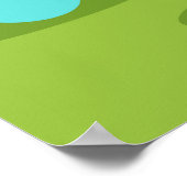 Retro Reading Woman Poster (Hoek)