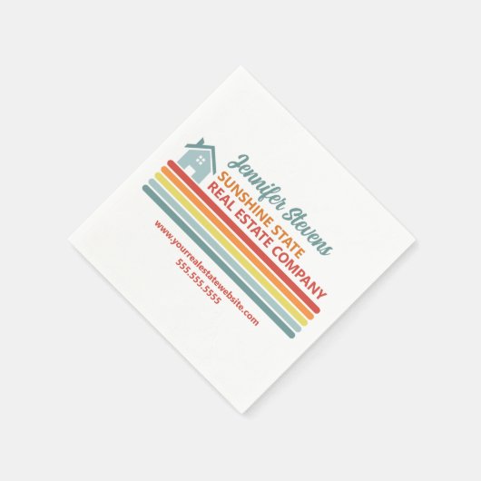 Retro Real Estate Company Open House Marketing Servet (Hoek)