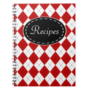 Retro Recept Keuken Notitieboek Gift