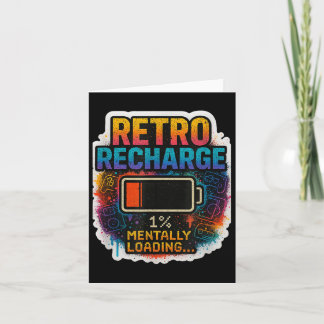 Retro Recharge – Mentaal laden Kaart