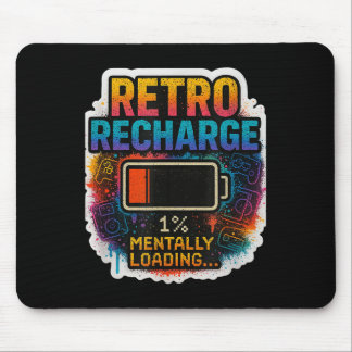 “retro Recharge – Mentally Loading…” Muismat