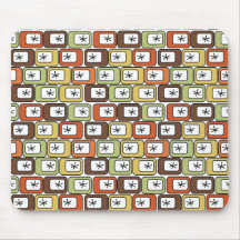 Retro Rechthoeken met Starbursts