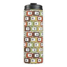 Retro Rechthoeken met Starbursts