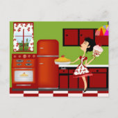 Retro Recipcard Briefkaart (Voorkant)