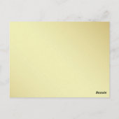 Retro Recipcard Keukengereedschappen Striped Briefkaart (Achterkant)