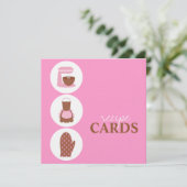 Retro Recipe Kaarten (Staand voorkant)