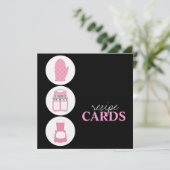 Retro Recipe Kaarten (Staand voorkant)