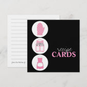 Retro Recipe Kaarten (Voorkant / Achterkant)