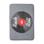 Retro Record Bad Mat Rug (Voorkant Verticaal)