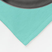 Retro Record Dekbed  Fleece Deken (Hoek)