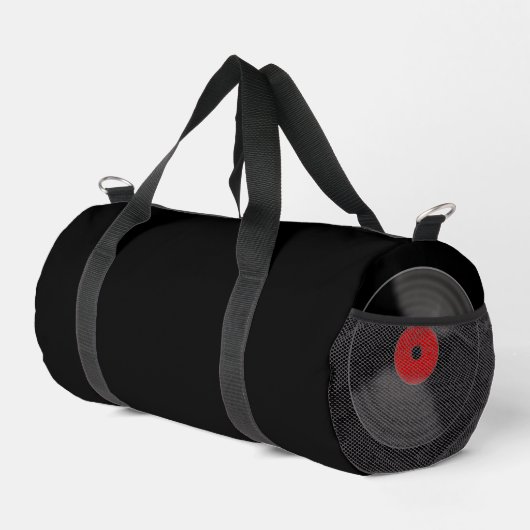 Retro Record Duffel Bag Plunjezak (Rechterhoek)