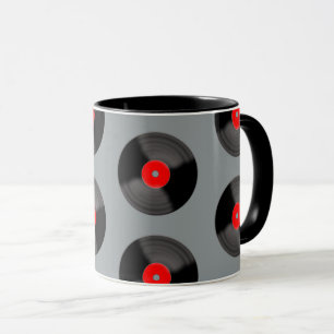 Retro Record Koffiemok Mok