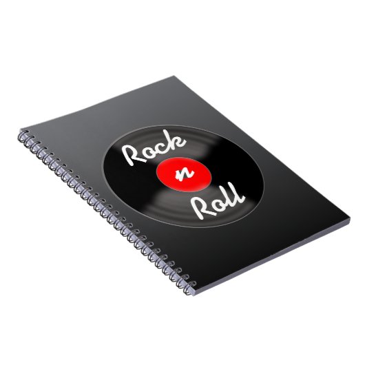 Retro Record Notebook Gift Notitieboek (Rechterzijde)