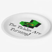 Retro Record Player Paper Bord (Gekanteld)