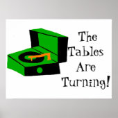 Retro Record Player-Poster Poster (Voorkant)